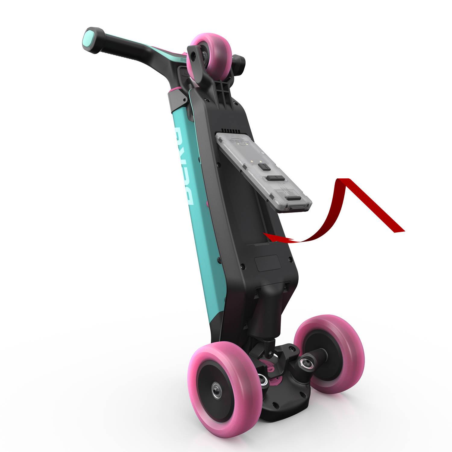 Trottinette Pliable Enfant BERG Nexo - 3 Roues Avec Lumières LED - Réglable